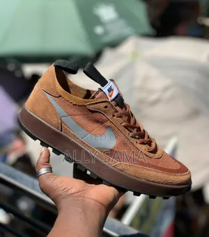 Mens Sneakers Airnike Material Leather