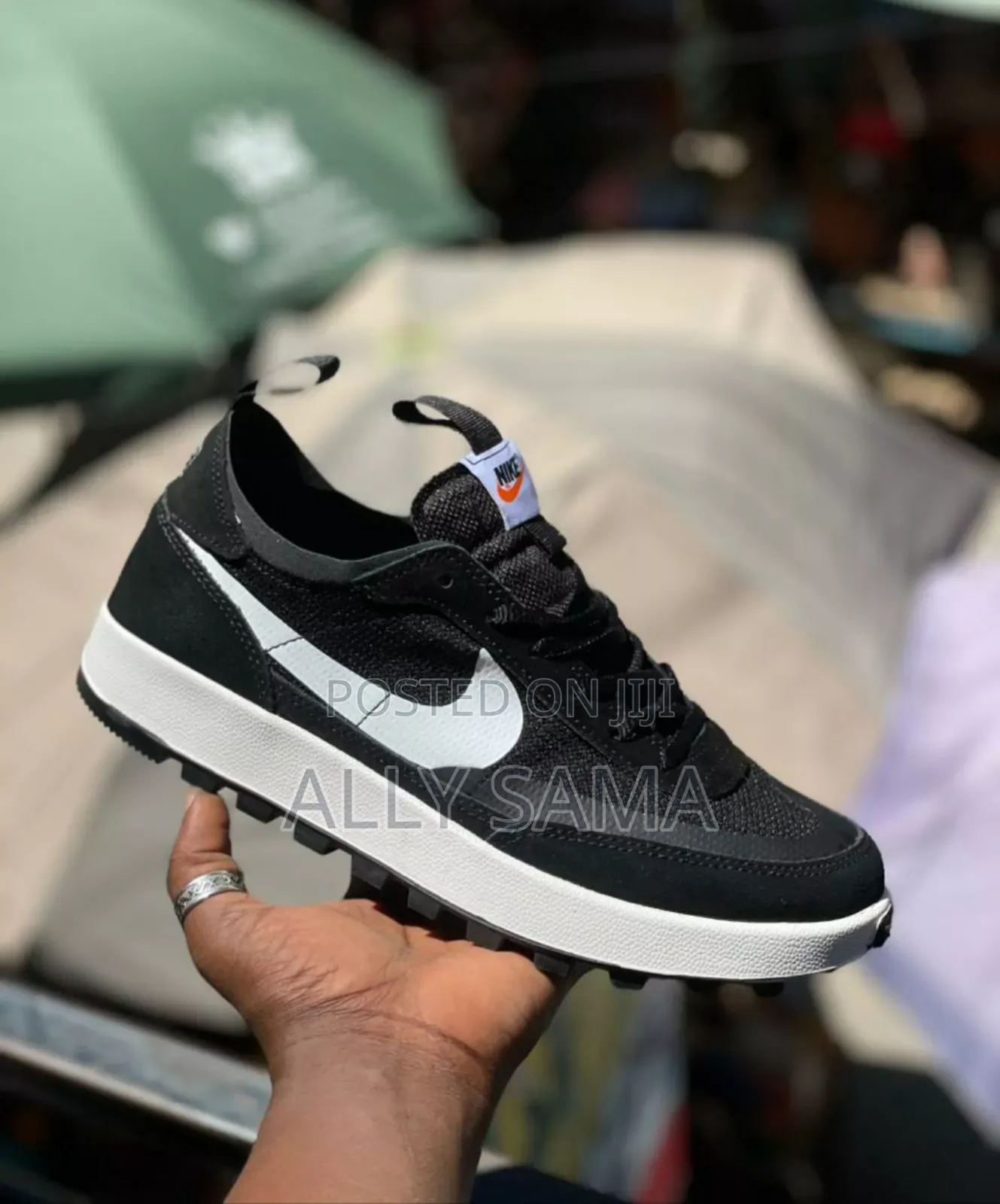 Mens Sneakers Airnike Material Leather