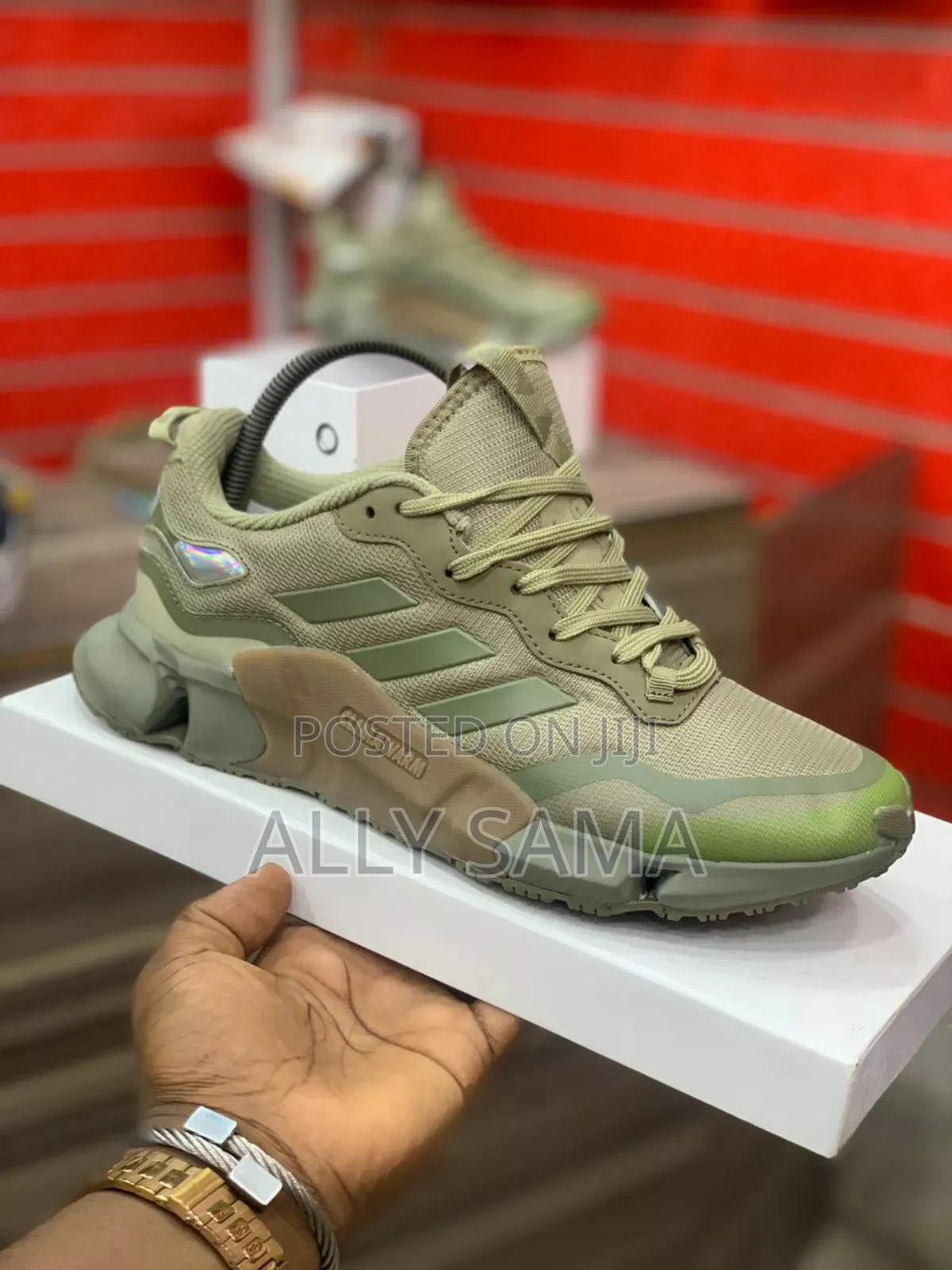Mens Sneakers Adidas Material Leather Rubber
