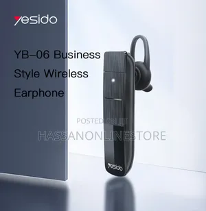Yesido YB06 360 Degree Rotation Business Single Hook Earbud