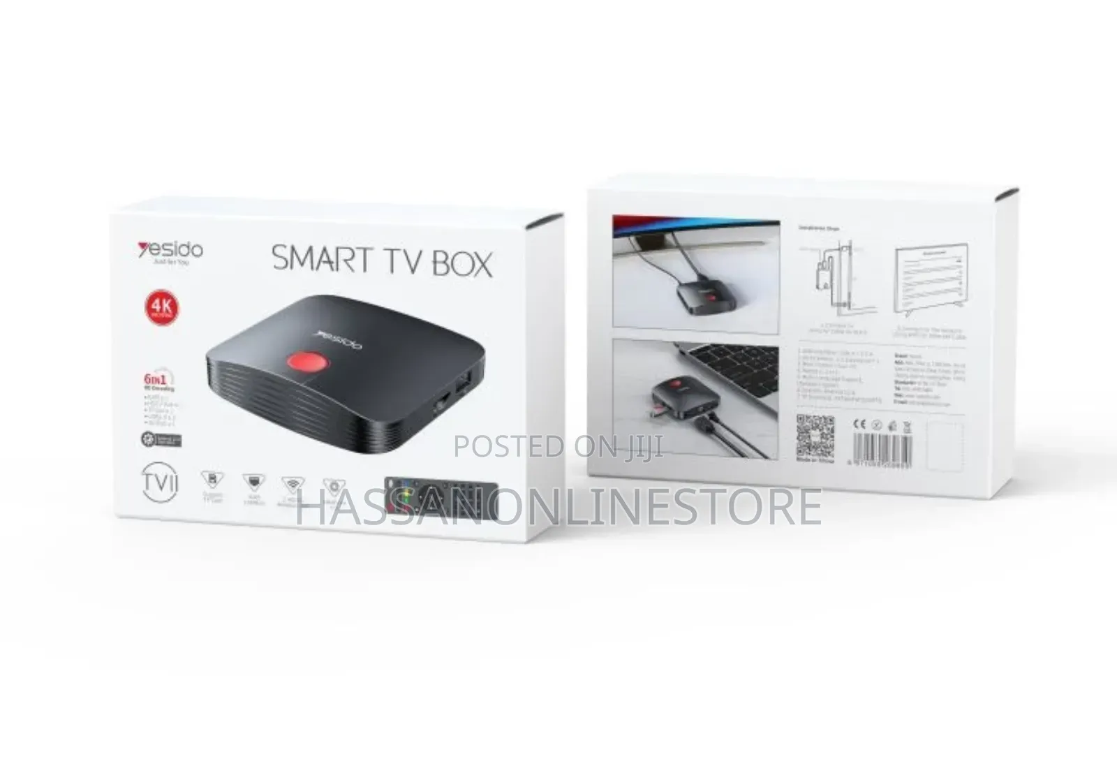 Yesido Tv11 Android Settop Ott Set Top Box Smart Tv