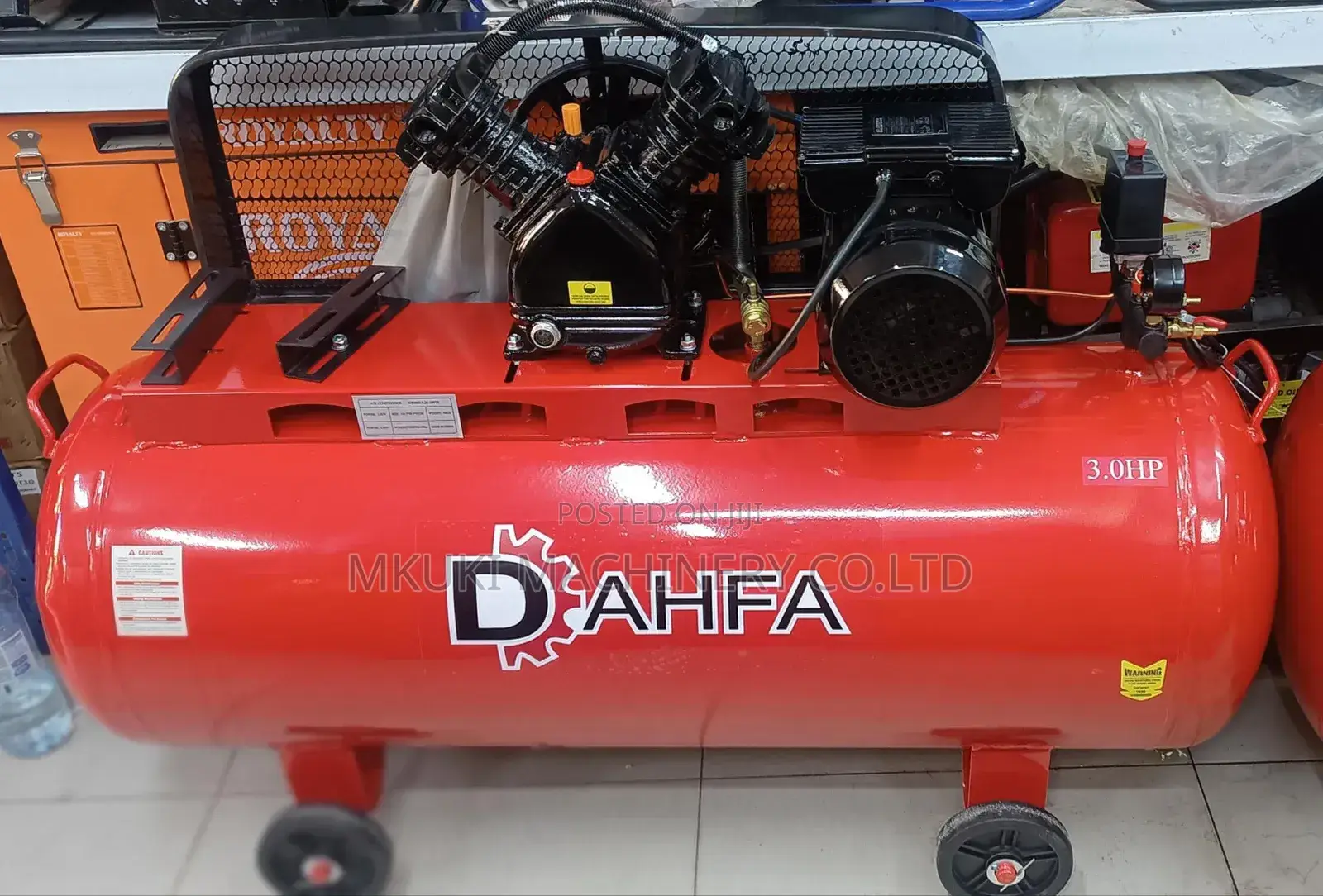 Air Compressor 100liters 2 in 1 Available