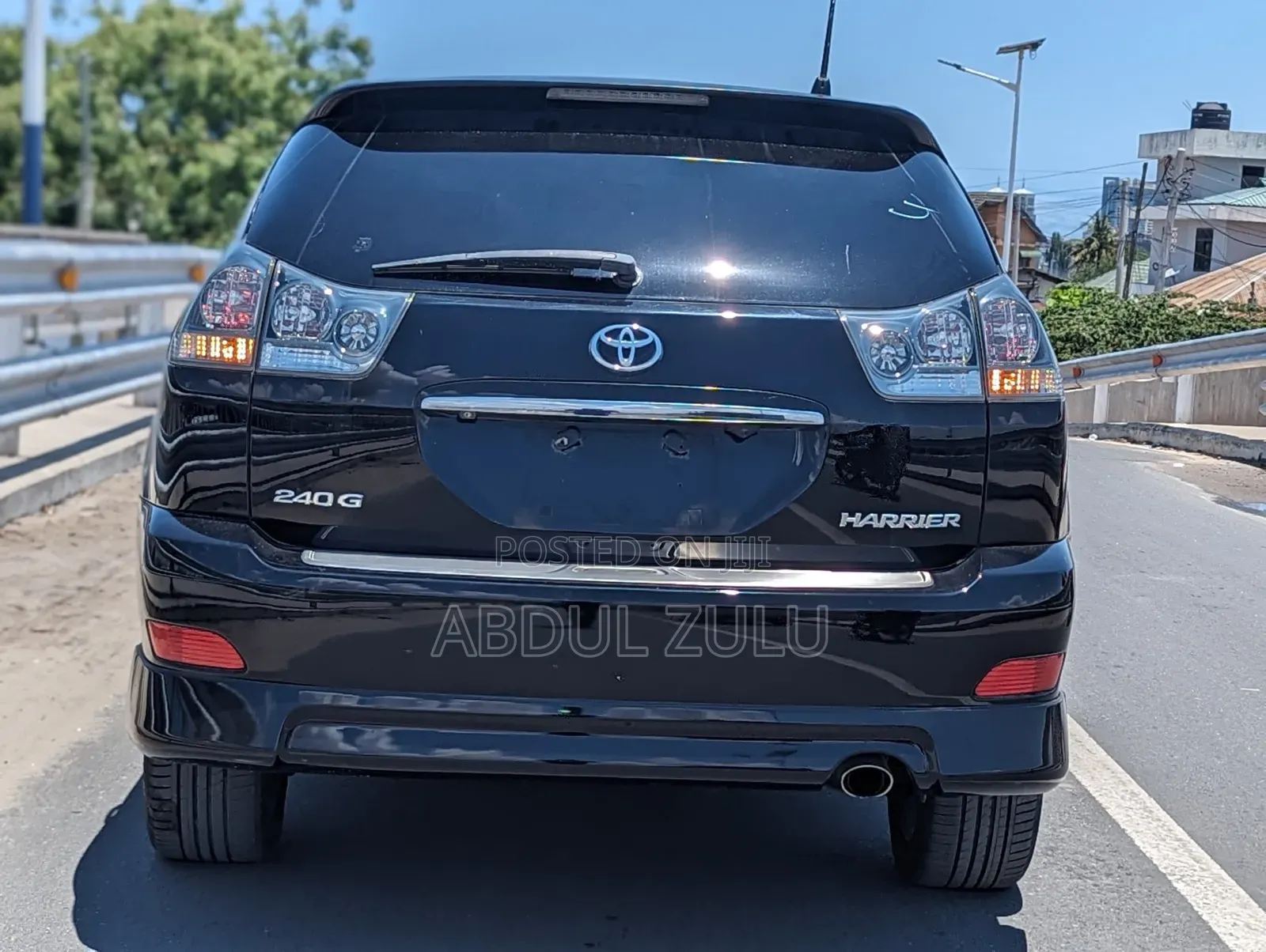 Toyota Harrier 2007 Black