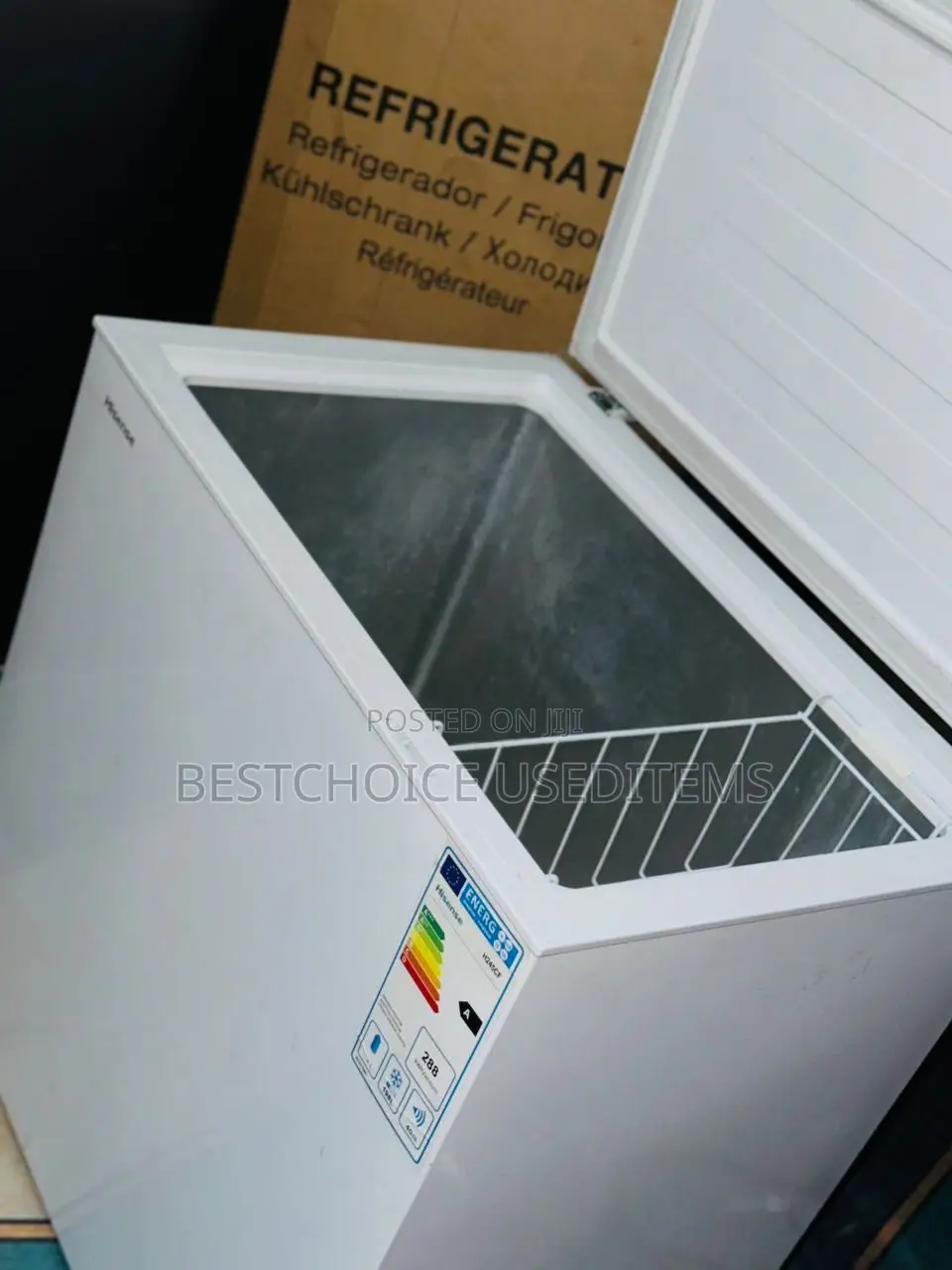 Hisense Deep Freezer Liter 200L Mpya Sn Bei Ni