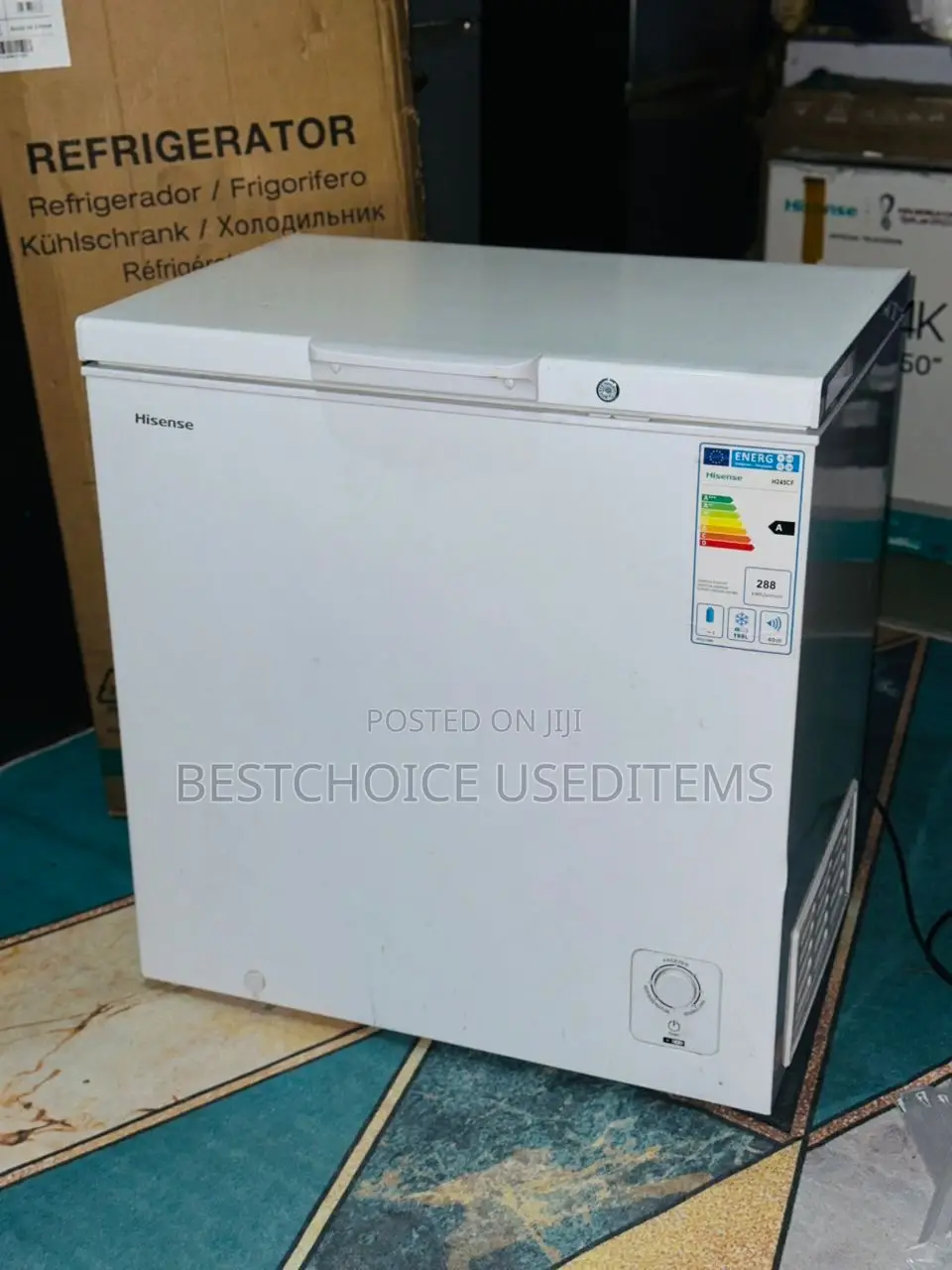 Hisense Deep Freezer Liter 200L Mpya Sn Bei Ni