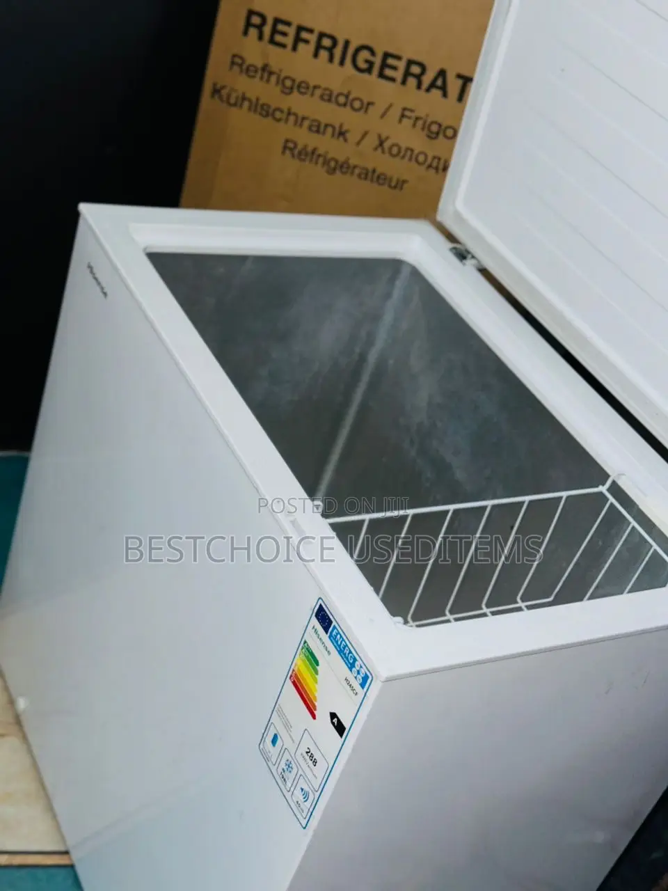 Hisense Deep Freezer Liter 200L Mpya Sn Bei Ni
