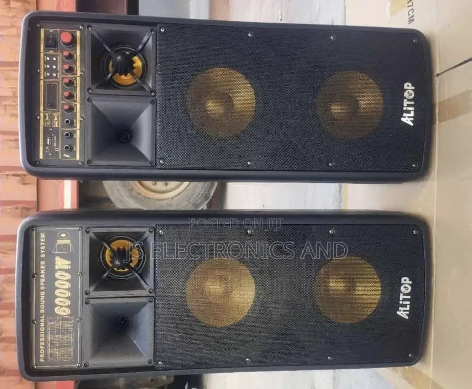 Alitop Spika Za Matangazo Watts 60000 Iko Imara Sana