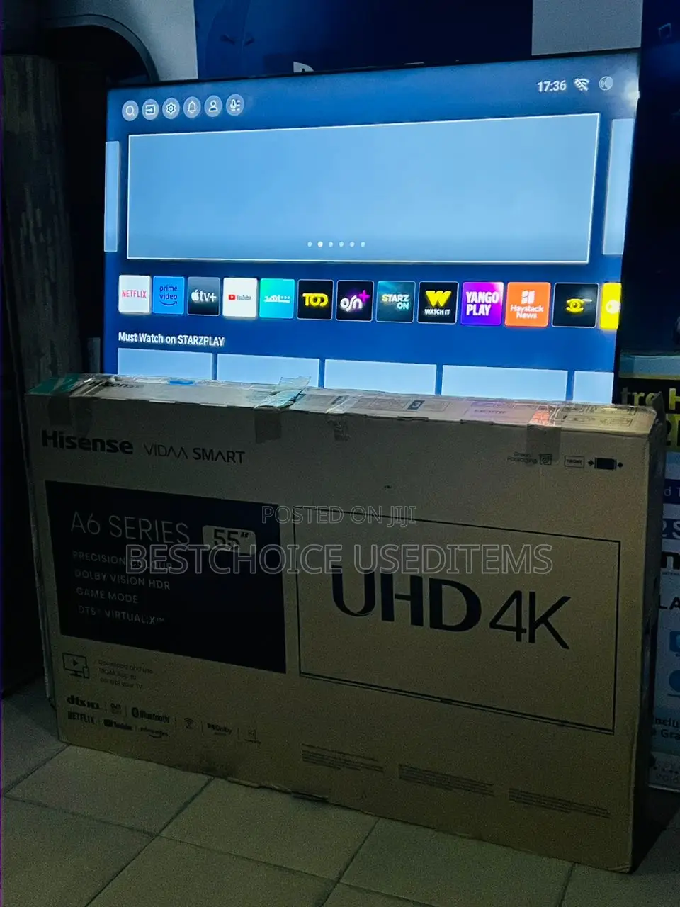 Hisense Inch 55 Bei Ni Tu Mpya Sana