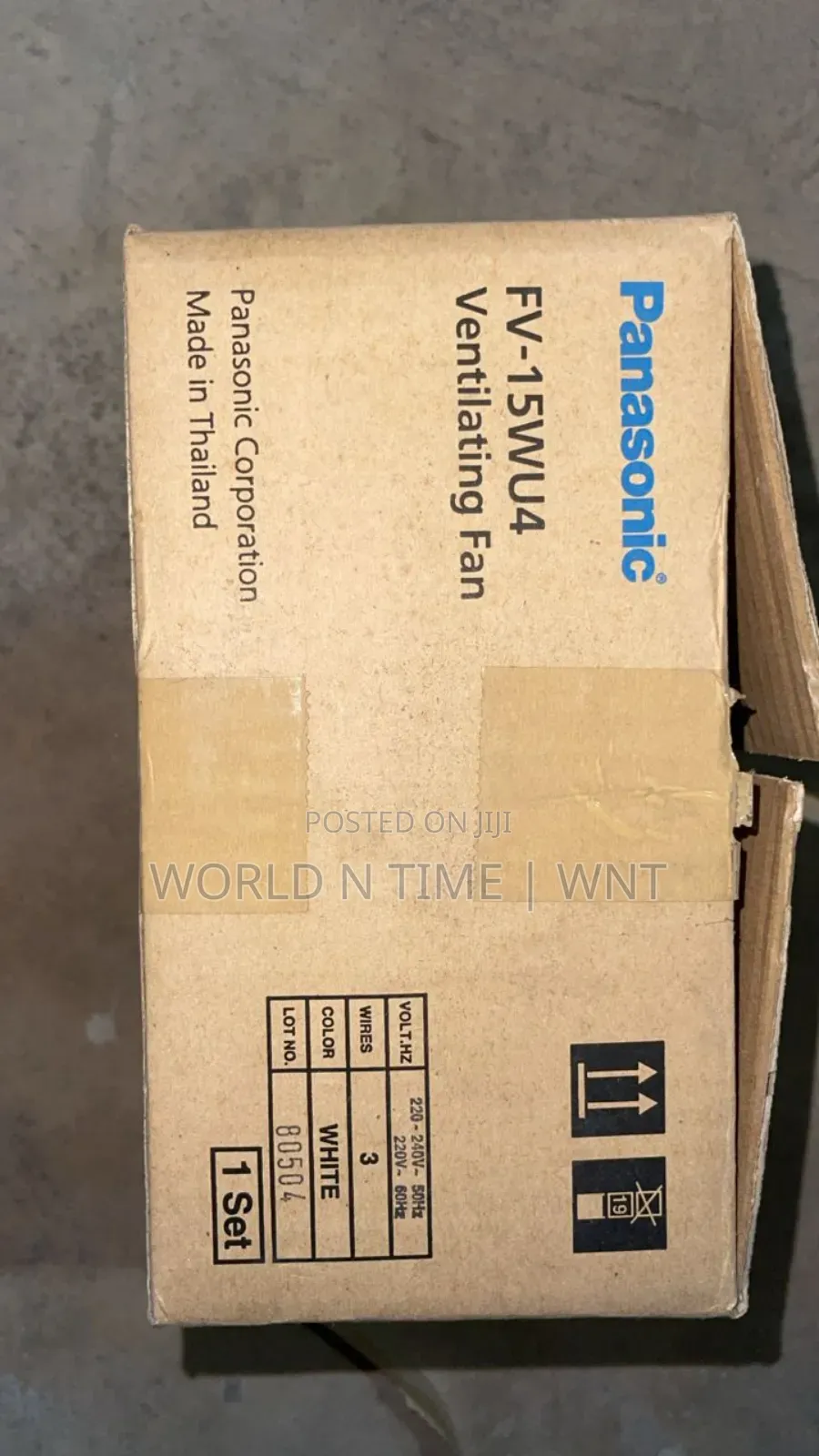 Panasonic 15cm Glass Mount Ventilating Fans (FV-15WU4NAMG)
