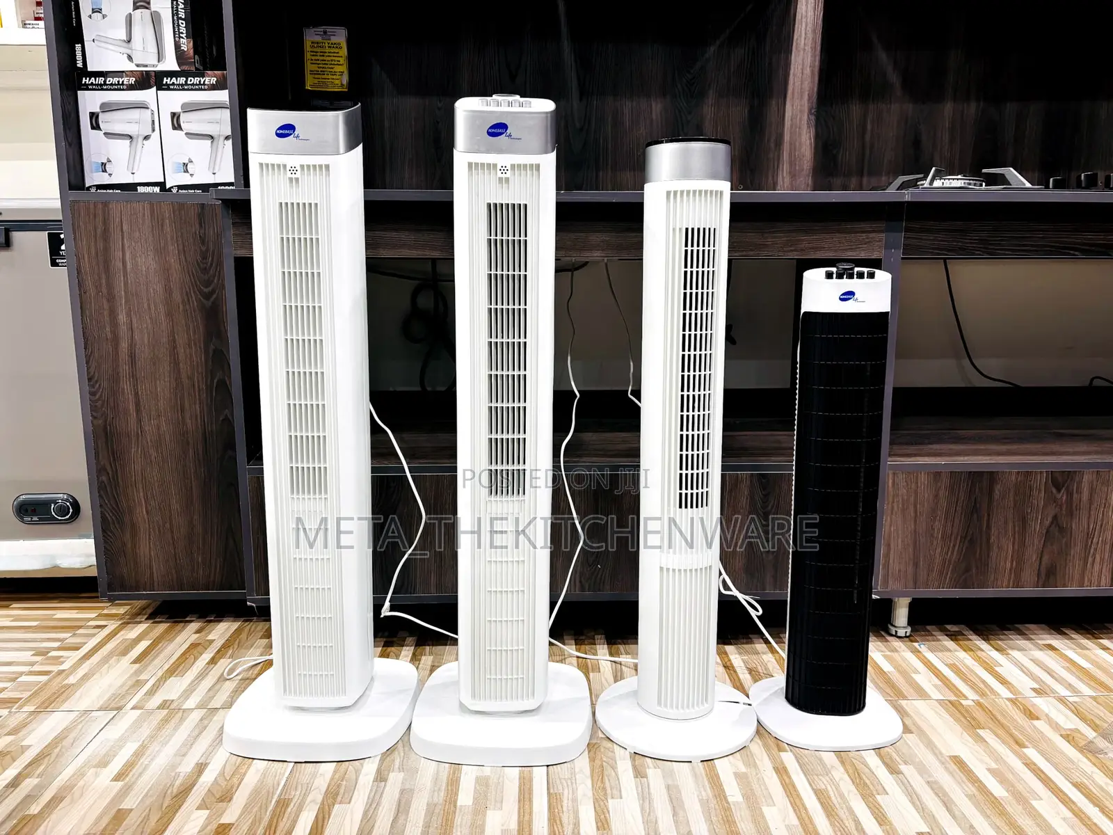 Homebase Digital Tower Fan With Remote 41inch