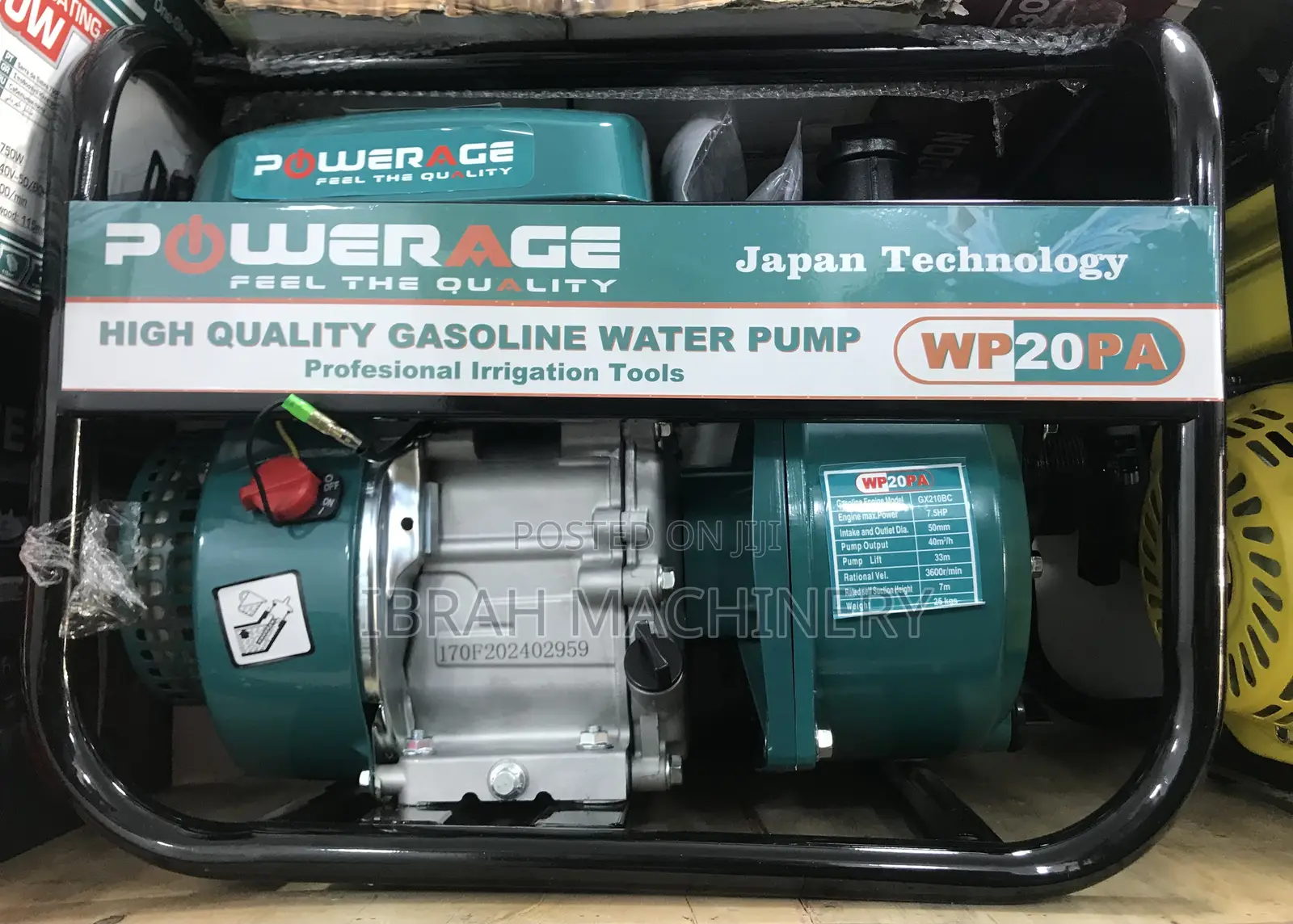 Power Rage Water Pump 2inch