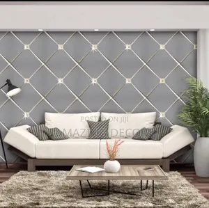 Rhombus Velvet Wallpaper