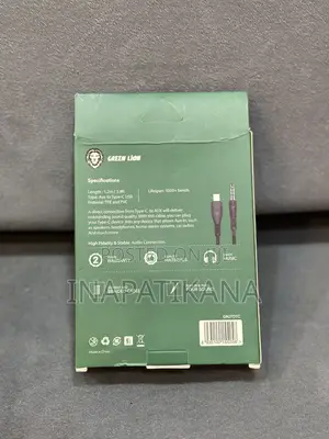 Green Lion Aux to Type- C USB Cable