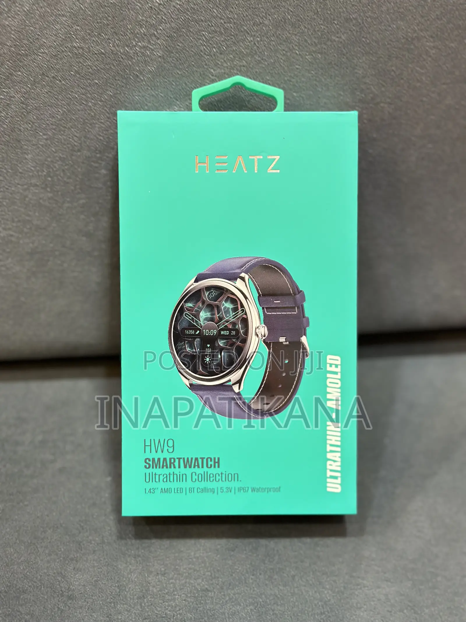 Heatz Hw9 Smartwatch Ultra Thin