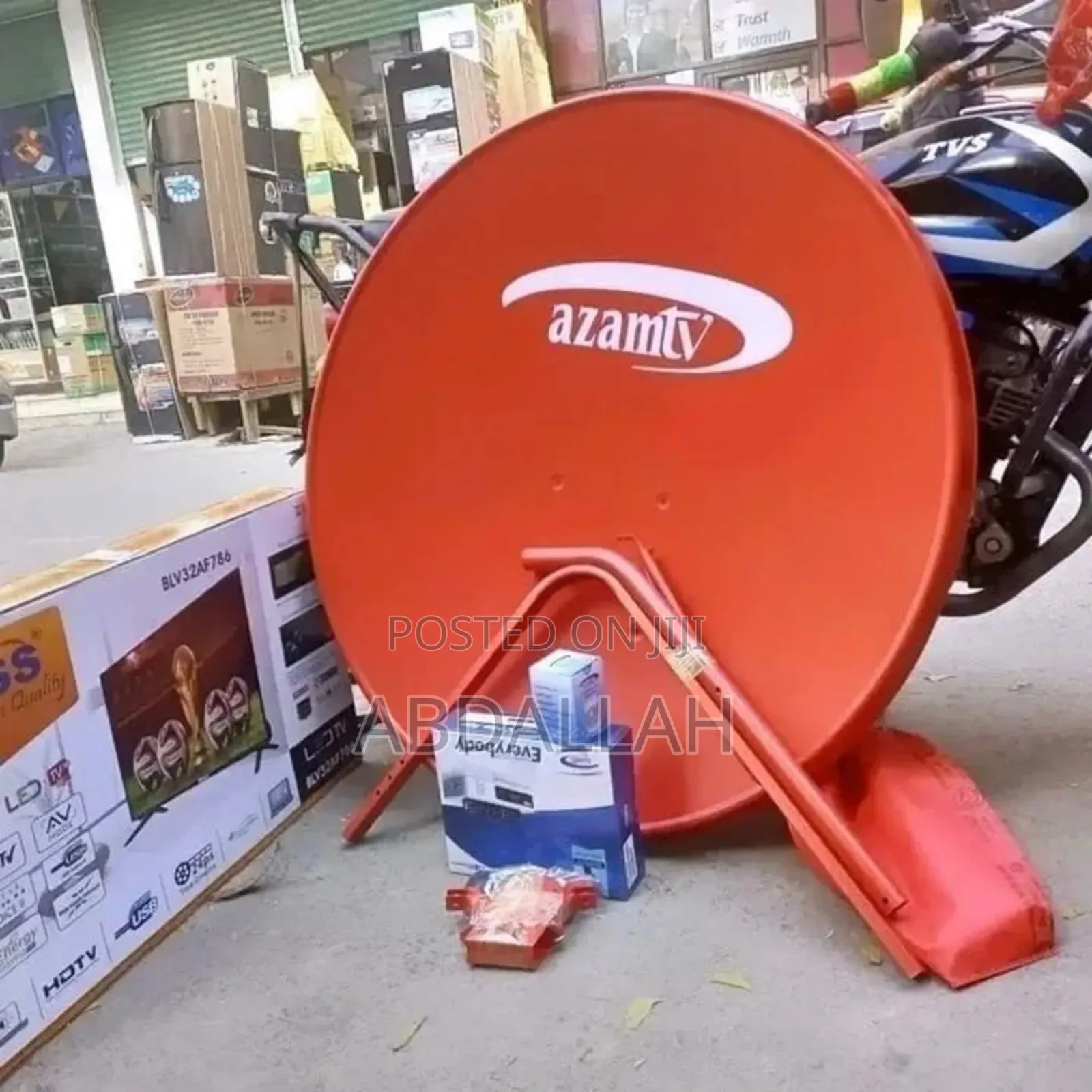 Azam Decoder Dish Complete