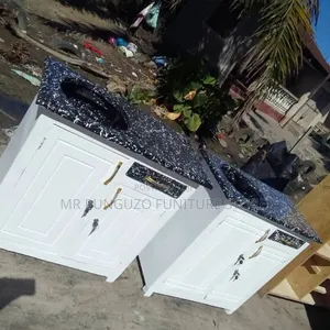 Kitchen Cabinet Classic Meza Ya Jiko Milango Miwili