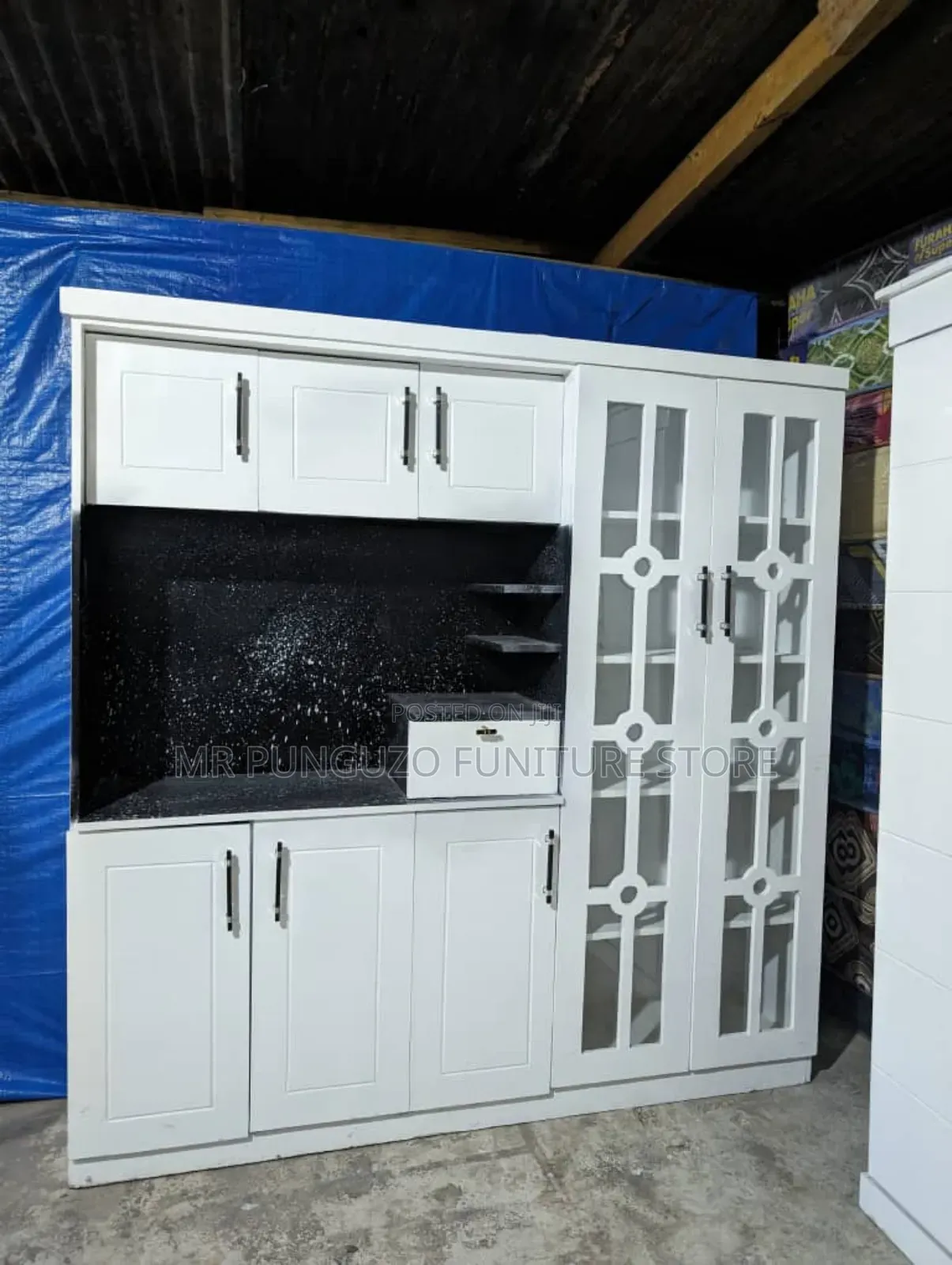 Full Kitchen Cabinet Na Kabati Milango Miwili