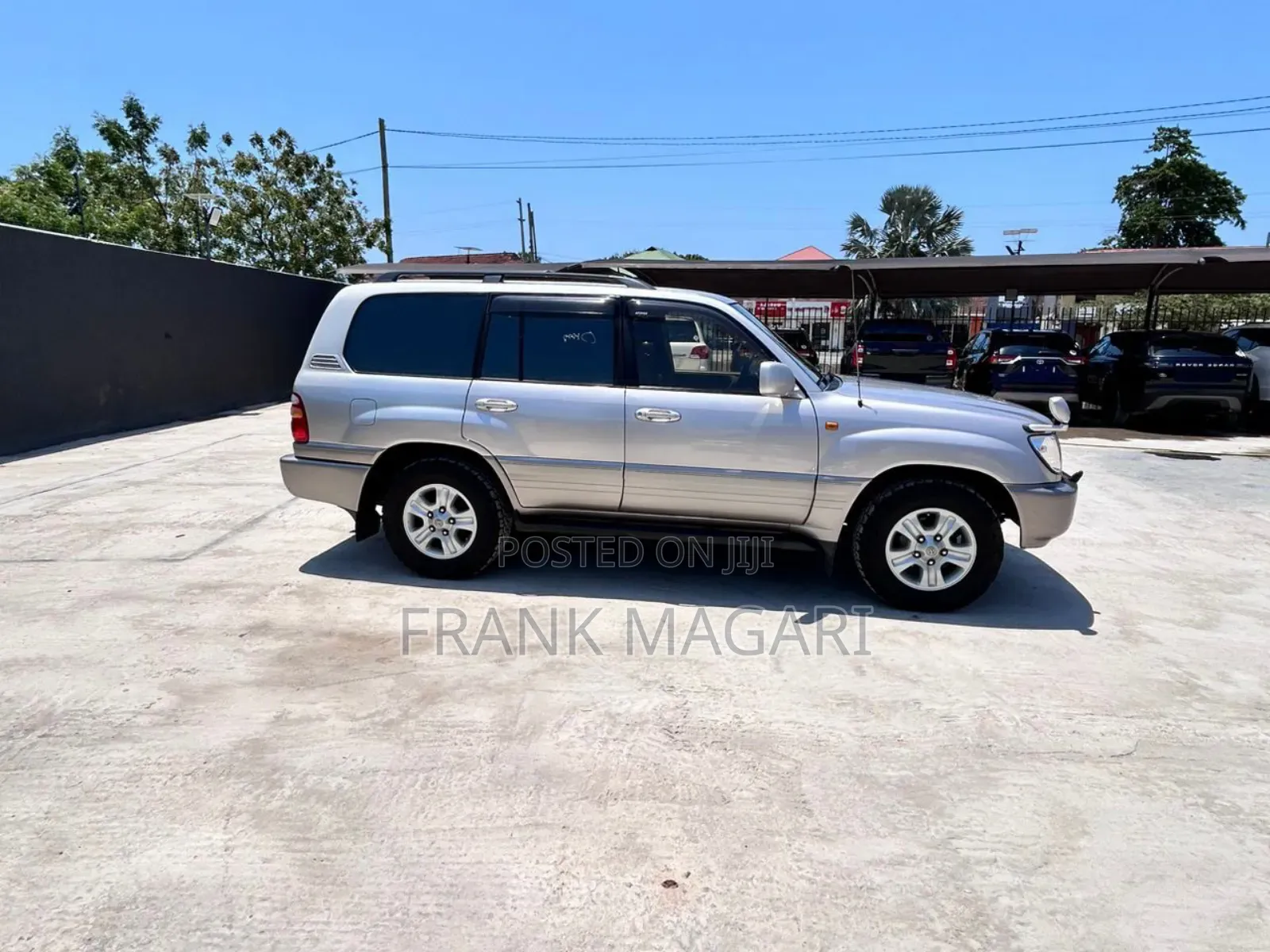 Toyota Land Cruiser 90 Automatic 2001 Gray