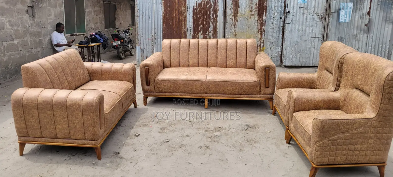 Box Sofa Set (Two Armchairs)