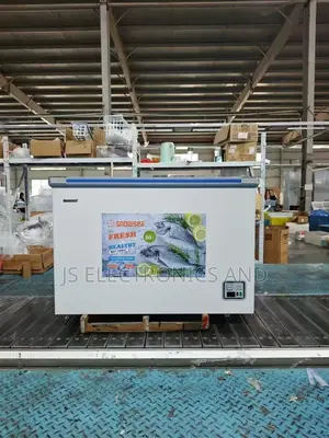 *SNOW SEA CHEST FREEZER* Liter 400 Ina Mlango Mmoja