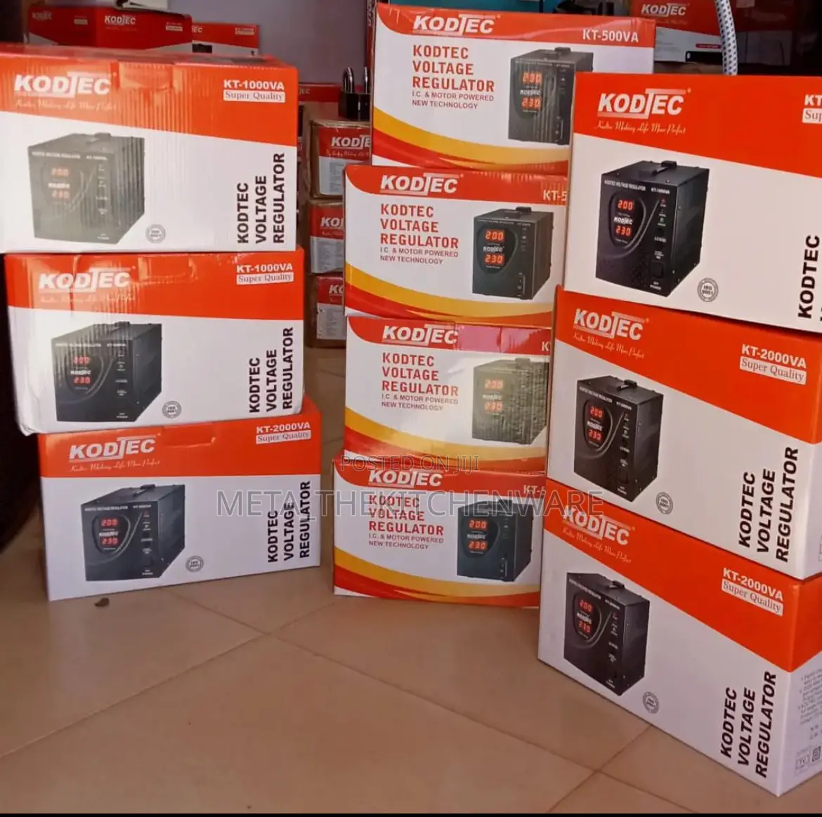 Kodtec Automatic Voltage Regulator (Stabilizer) 2000W