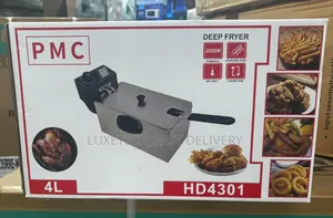 Deep Fryer 4L Stainless Steel/Deep Fryer Ya Umeme