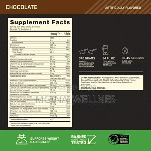 Optimum Nutrition Serious Mass 50g Protein Powder 2.7kgs