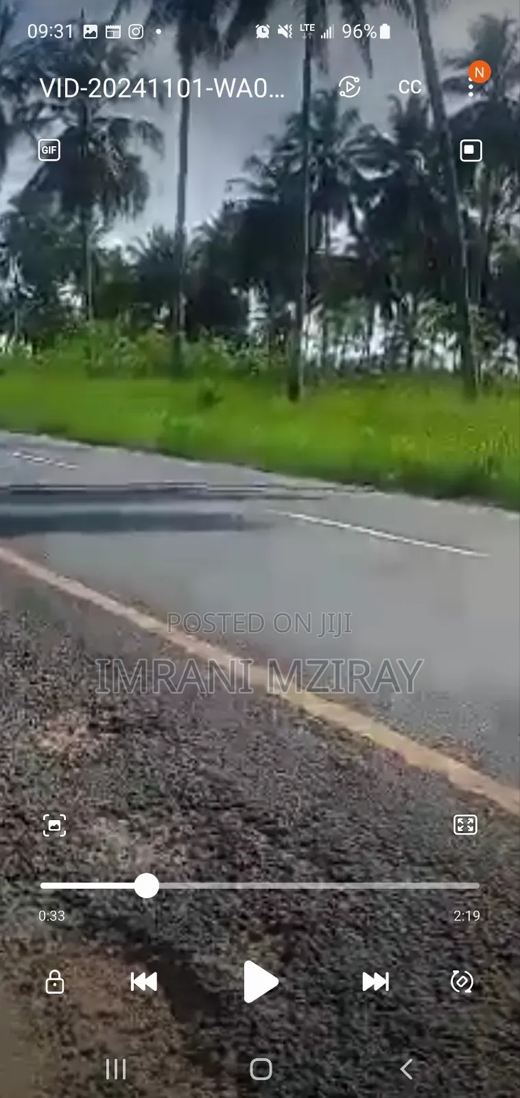 Mkulanga Online Road 3 Acres Sale