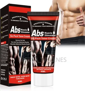 Abs Muscle Stimulator And Six Pack Toner Cream ( Sefudun)