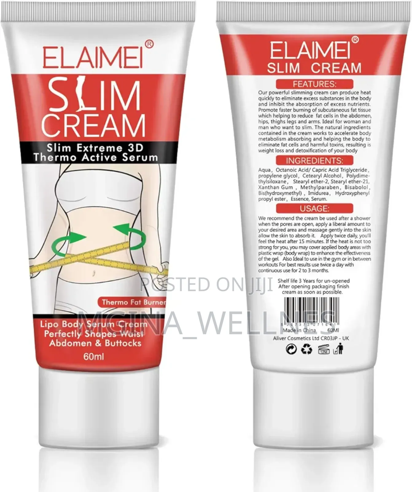 Hot Cellulite Slim Cream For Shaping Body