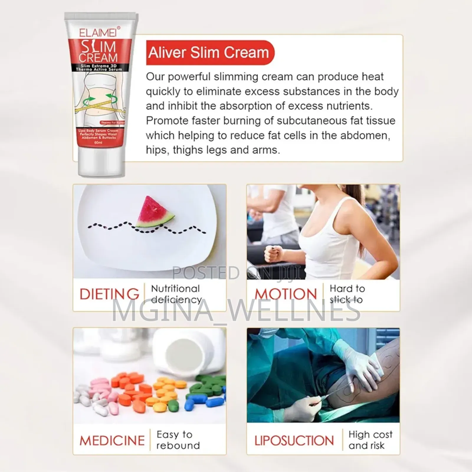Hot Cellulite Slim Cream For Shaping Body