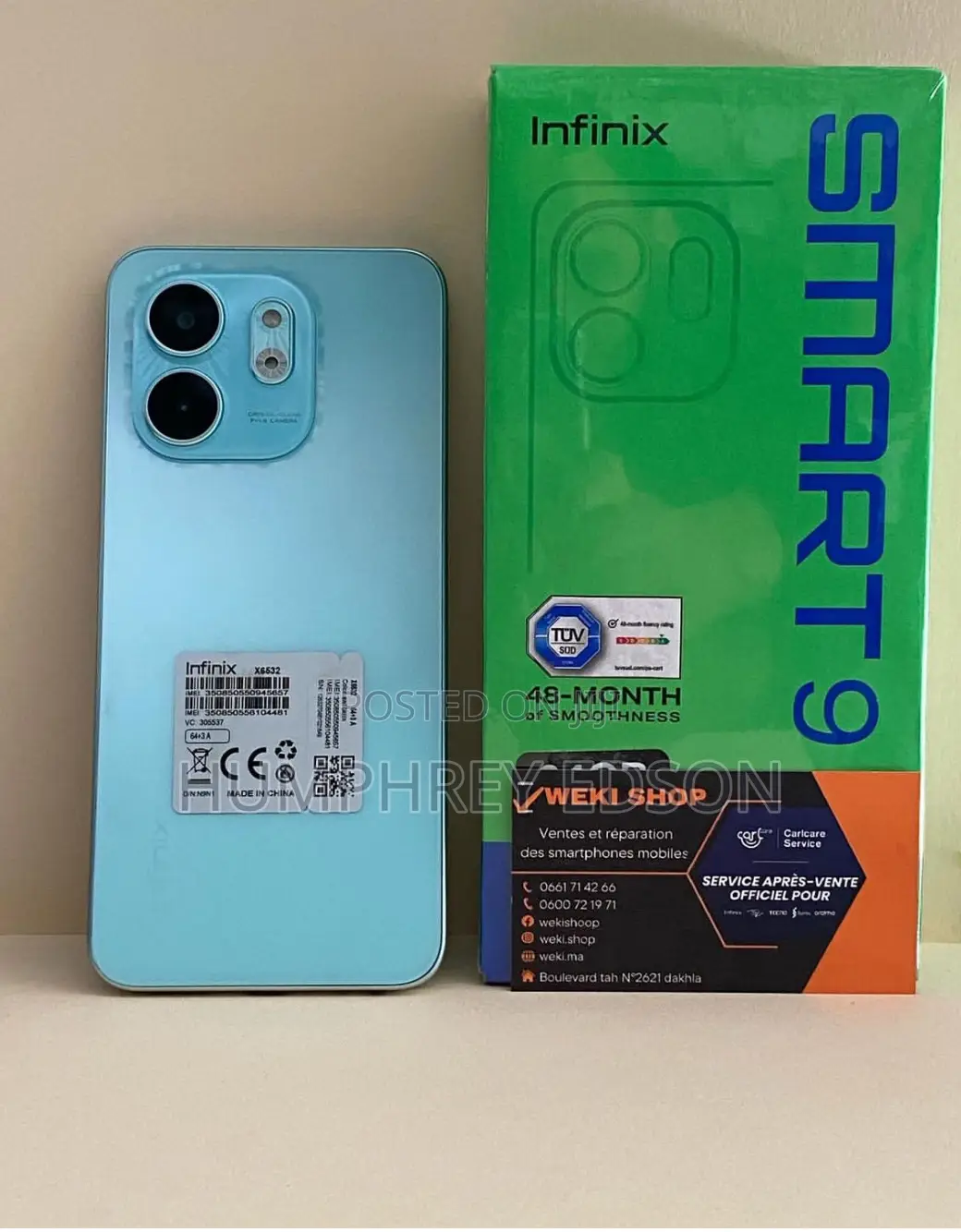 New Infinix Smart 9 128 GB Blue