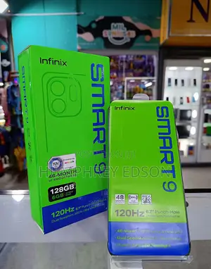 New Infinix Smart 9 128 GB Black