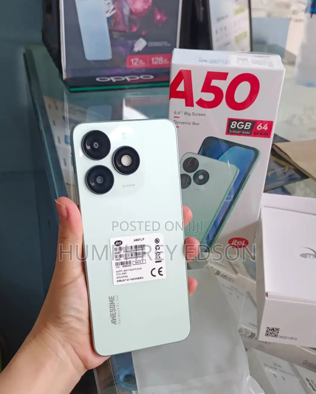 New Itel A50 128 GB Silver