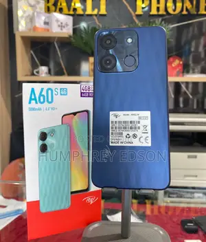 New Itel A60s 128 GB Black