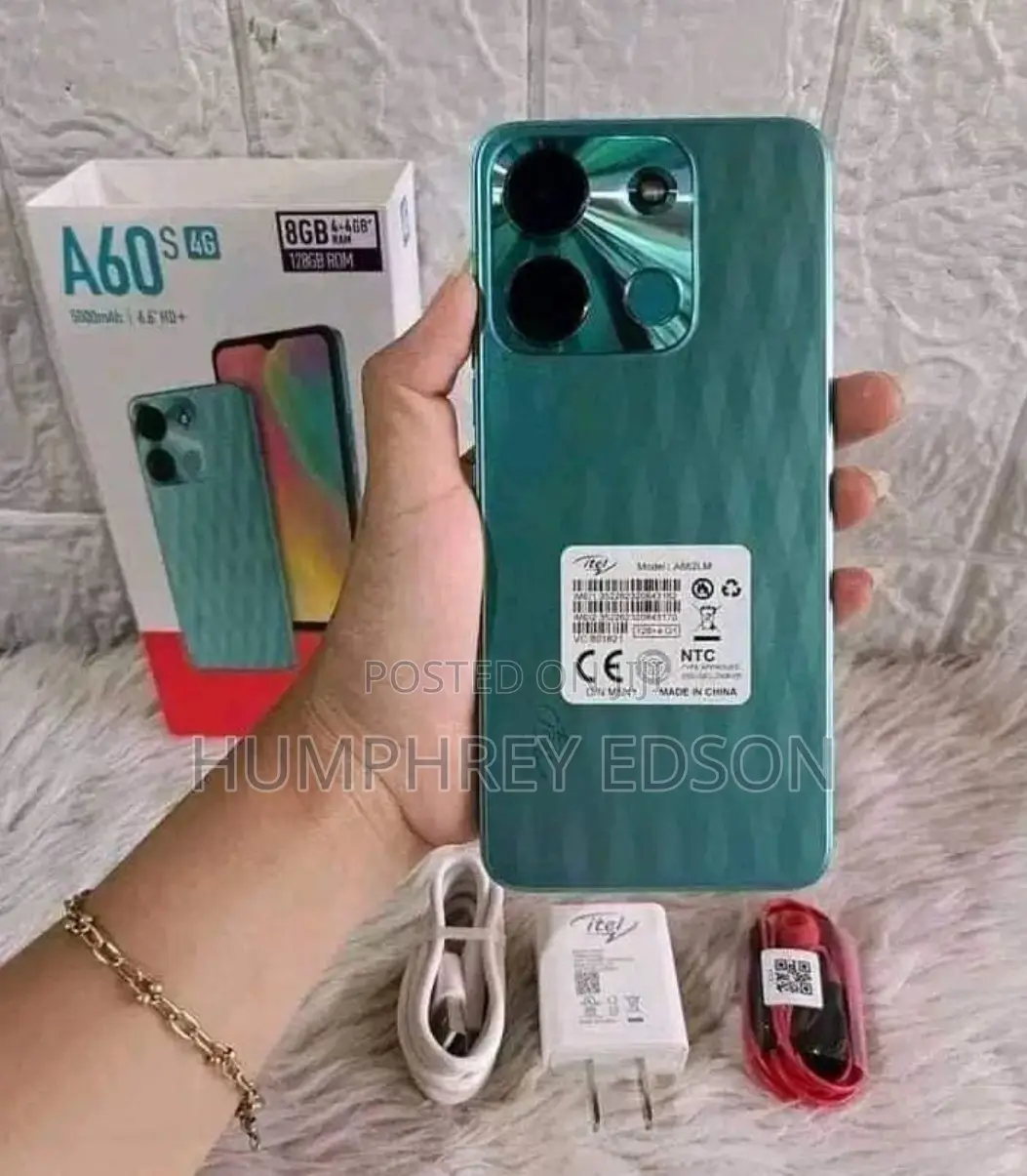 New Itel A60s 128 GB Green
