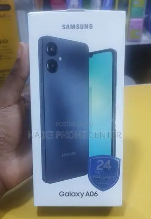 New Samsung Galaxy A06 128 GB Black