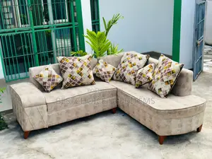 Sofaset Kalii L Shape /Minti Condition Fibres Springs