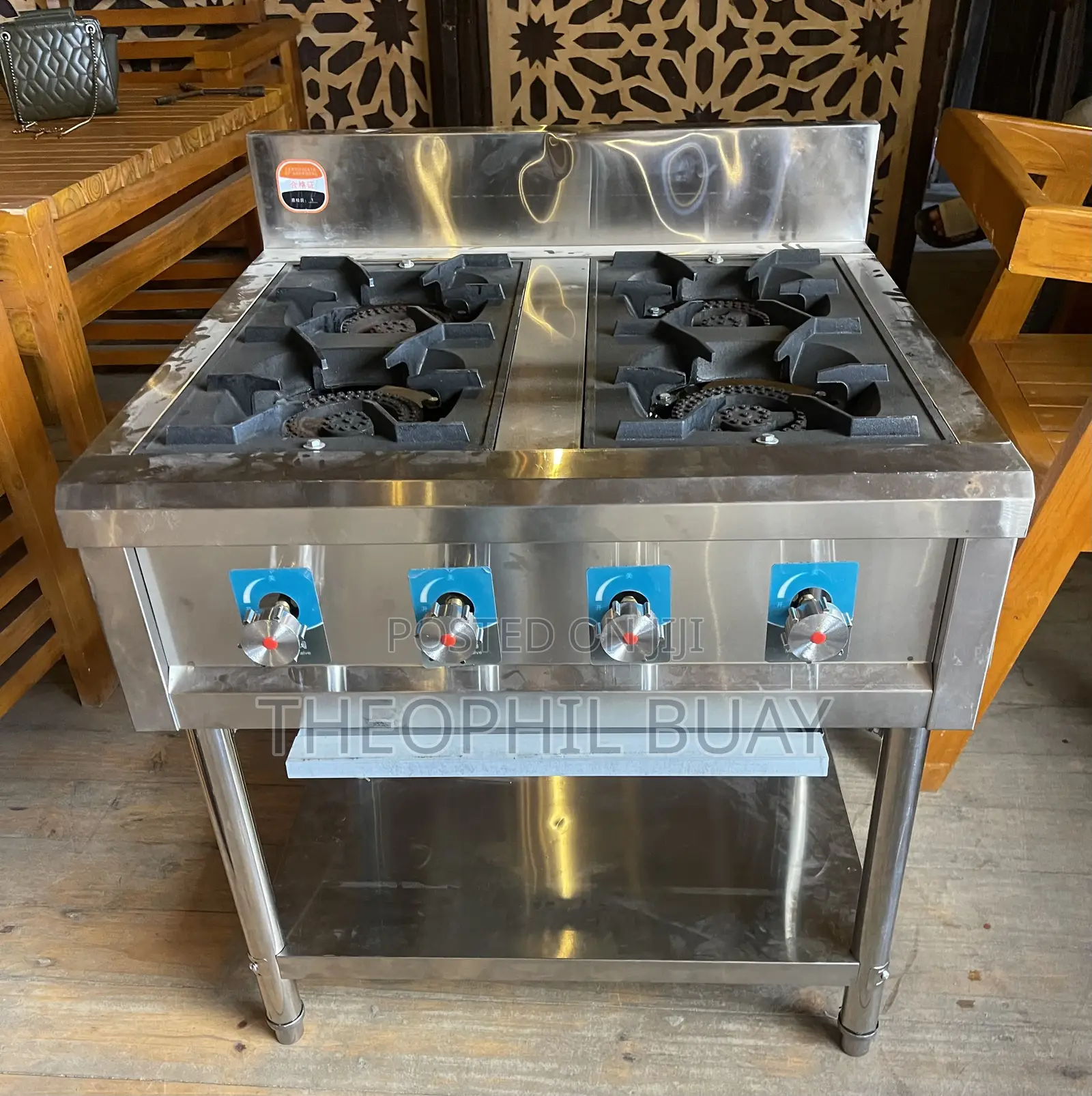 Jiko High Pressure 4 Plates for Restuarents/Cattering