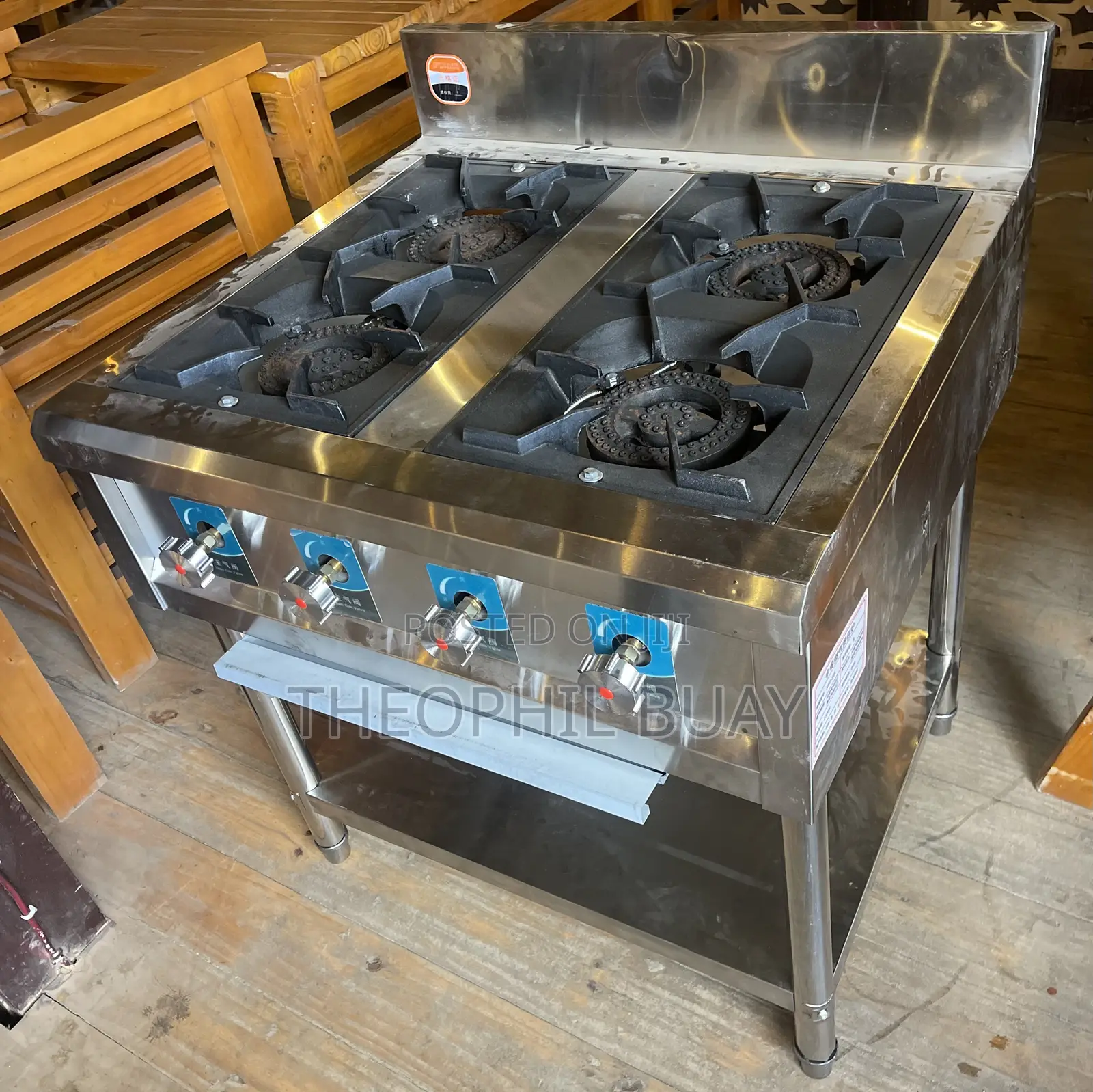 Jiko High Pressure 4 Plates for Restuarents/Cattering