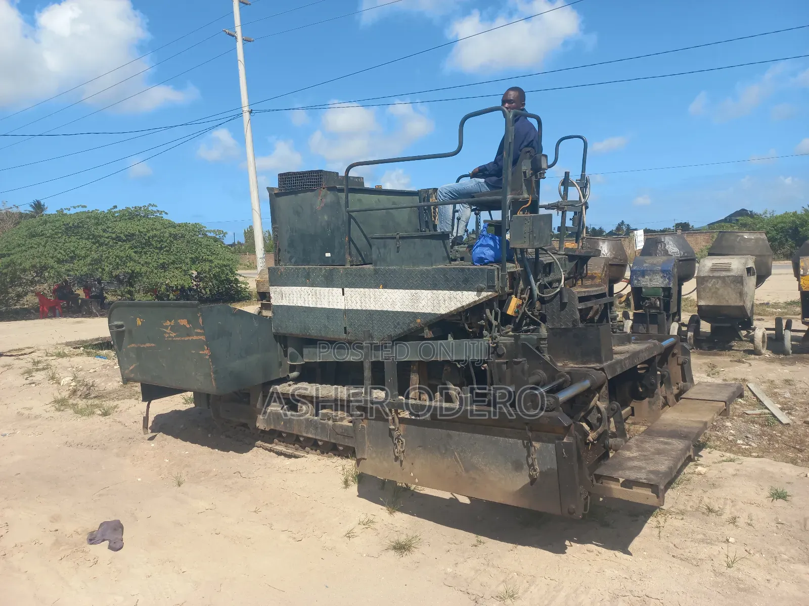 Clearance Sale!! Ex Uk Asphalt Paver/ Mashine Ya Lami