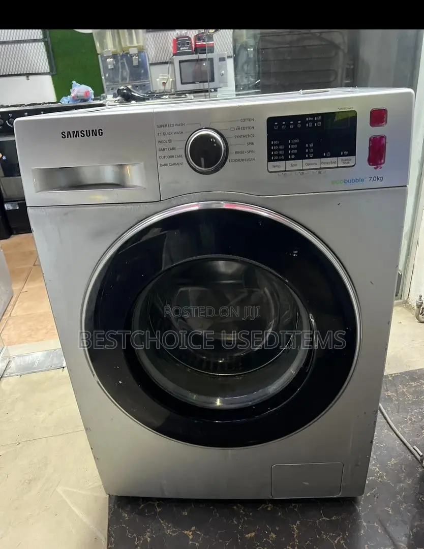 Automatic Washing Mashine Samsung Kg 7 Inafua Na Kukausha