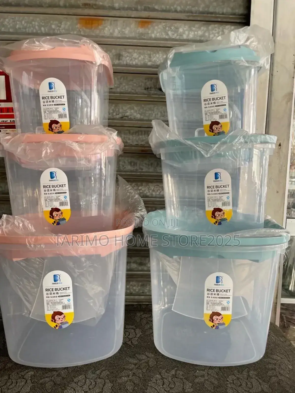  Rice Bucket 15kg/10kg/5kg*