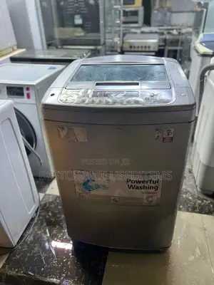 LG Automatiic Washing Machine Kg 14 Inafua Na Kukausha Lal