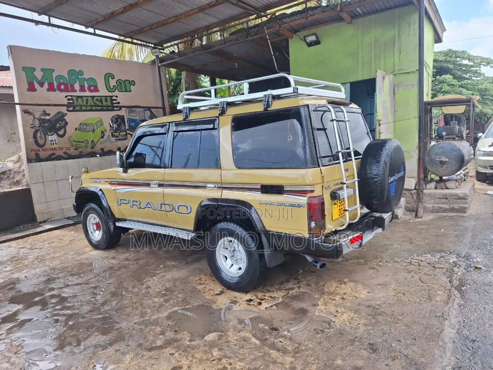 Toyota Land Cruiser Prado 1998 Gold