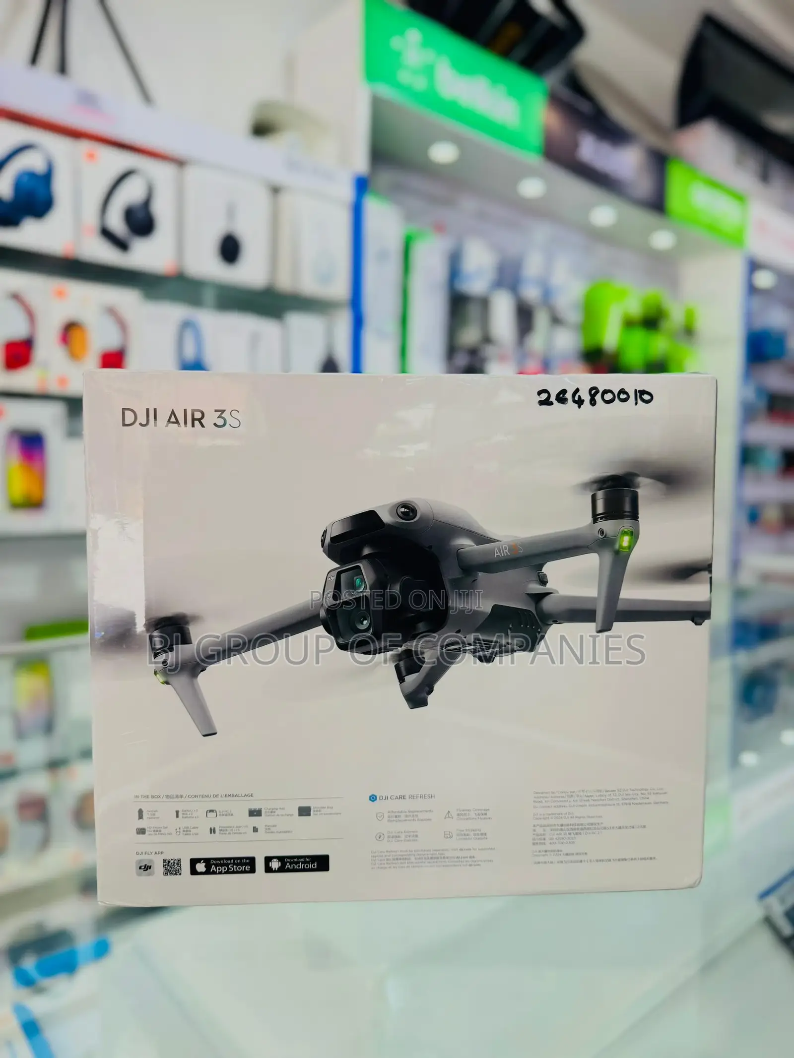 DJI Air 3S Drone With RC 2 Fly More Combo
