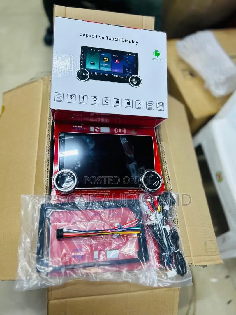 Dual Knob Android Radio
