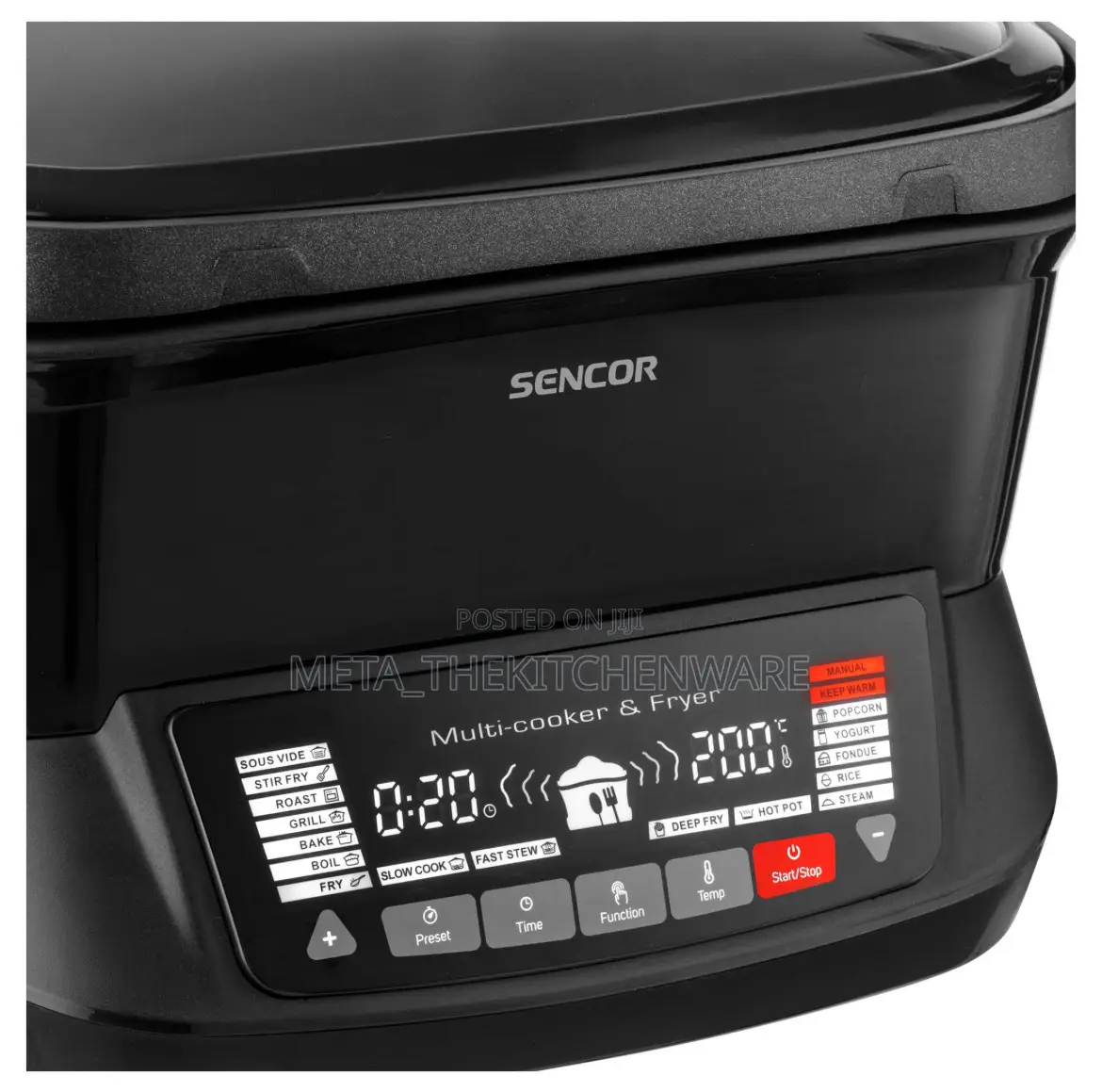 Sencor Multifunctional Fryer (18 Cooking Programs) 1800W