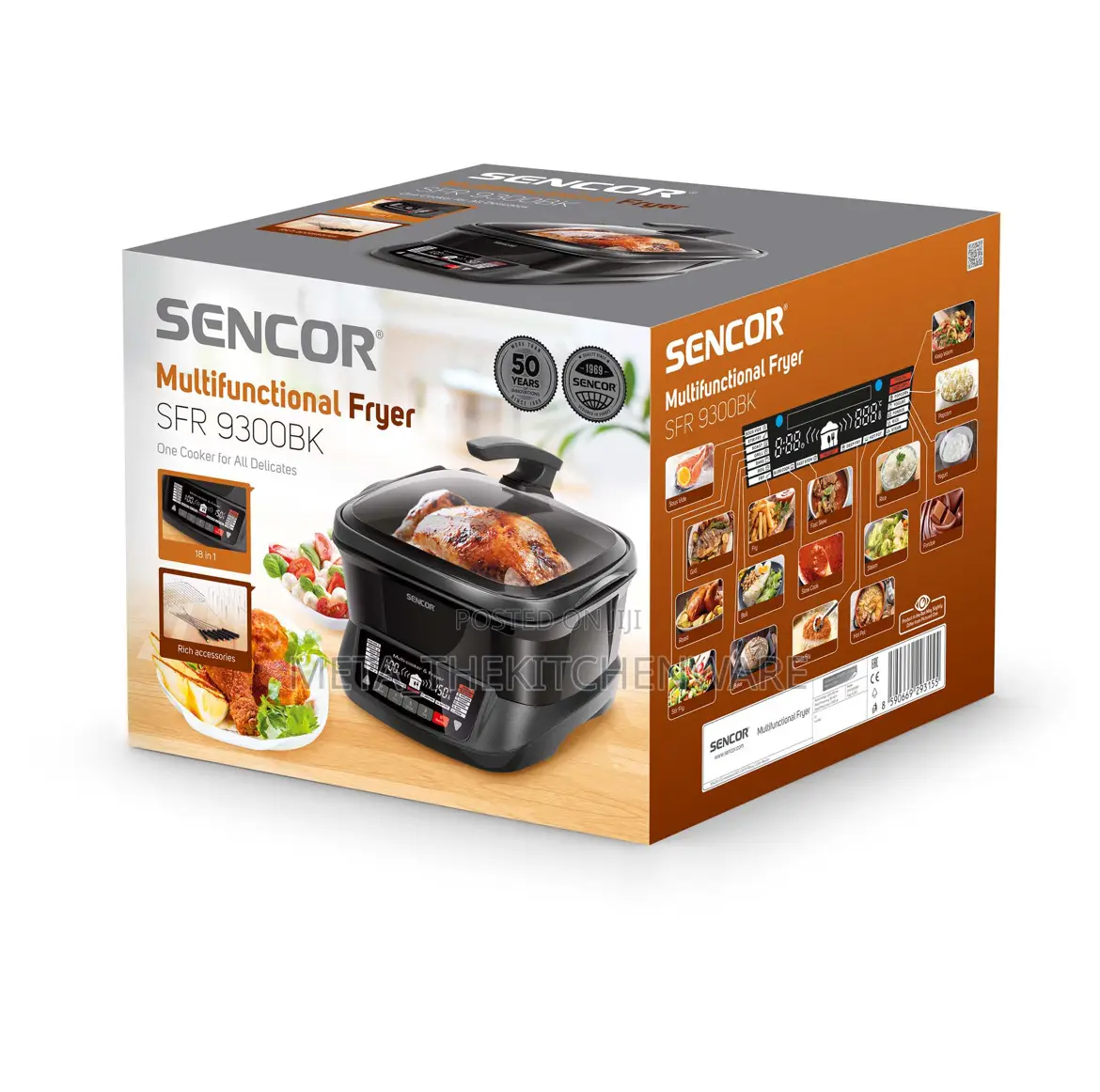 Sencor Multifunctional Fryer (18 Cooking Programs) 1800W