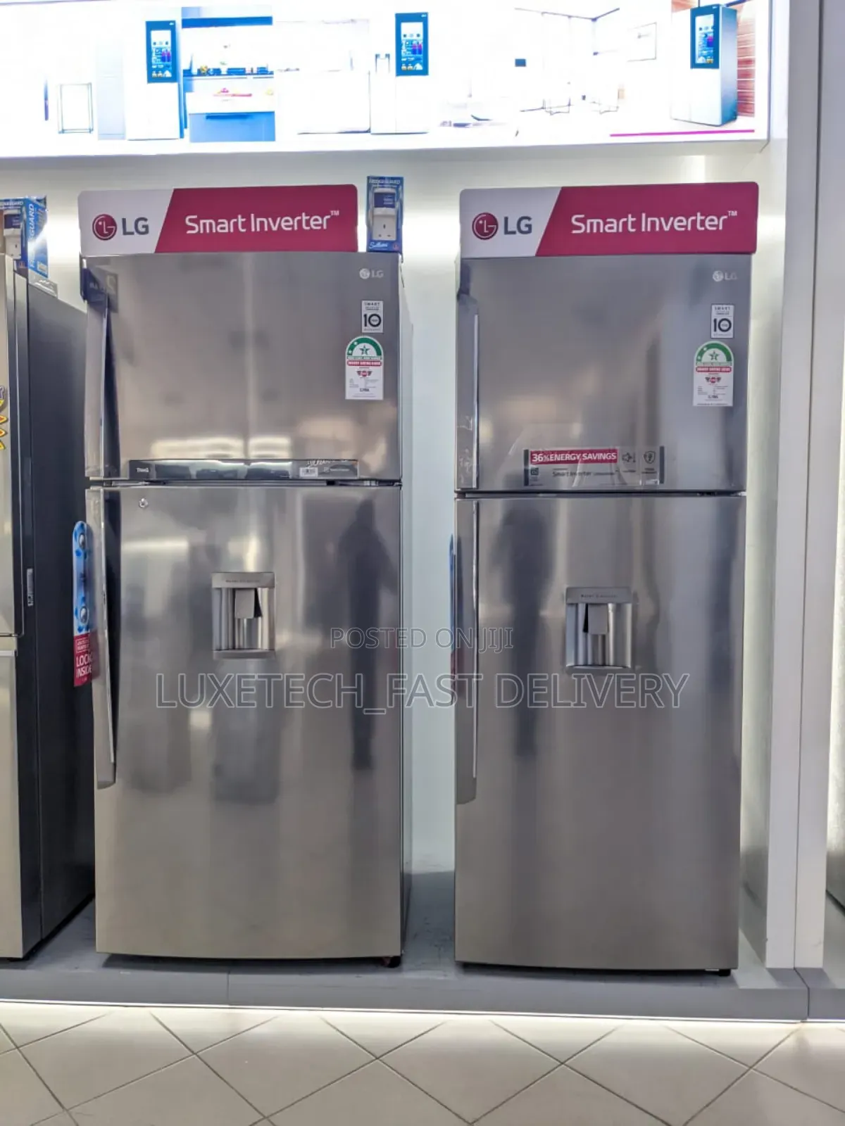 LG Fridge 438L Non-Frost Smart Inverter With Water Dispenser